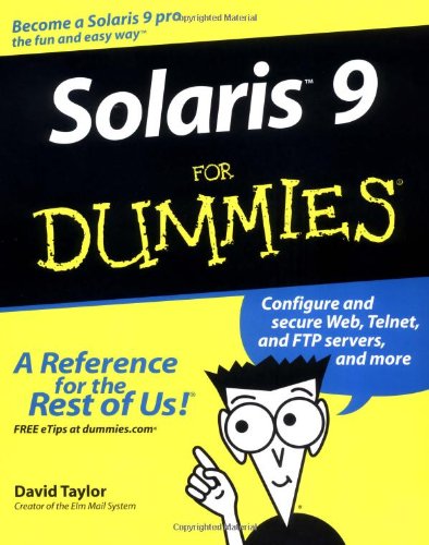 Solaris 9 For Dummies Dave Taylor