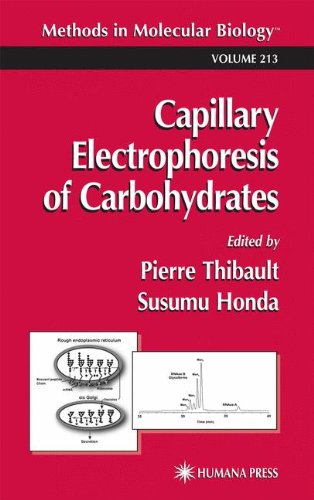 Capillary Electrophoresis Of Carbohydrates 1st Edition Pierre Thibault