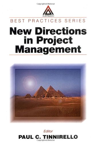 New Directions In Project Management 1st Edition Paul C Tinnirello