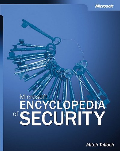 Microsoft Encyclopedia Of Security 1st Edition Mitch Tulloch