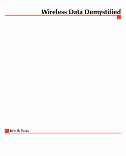 Wireless Data Demystified 1st Edition John Vacca