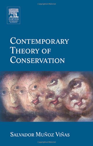 Contemporary Theory Of Conservation Second Salvador Munozvinas