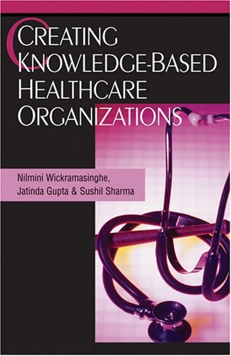 Creating Knowledgebased Healthcare Organizations Nilmini Wickramasinghe