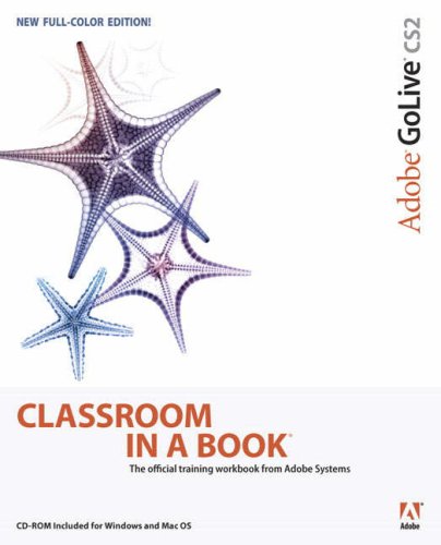 Adobe Golive Cs2 Classroom In A Book Adobe Creative Team