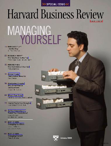 Harvard Business Review January 2005 Harvard Business Review