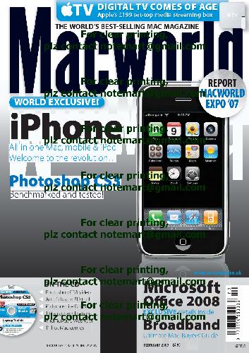 Macworld February 2007 Macworld Magazine