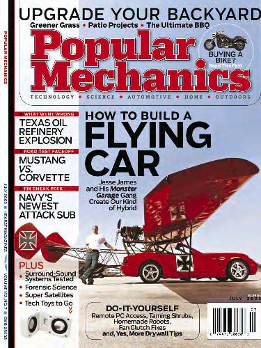 Popular Mechanics July 2005 Editors Of Popular Mechanics