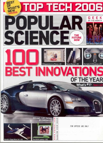 Popular Science December 2006 Editors Of Popular Science