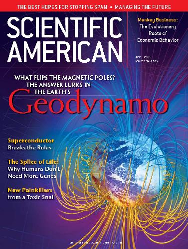 Geodynamo Scientific American 200504 1st Edition Scientific American