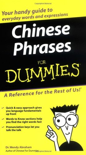 Chinese Phrases For Dummies Wendy Abraham