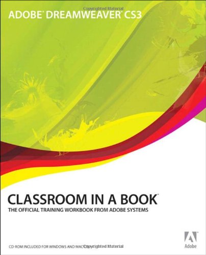 Adobe Dreamweaver Cs3 Classroom In A Book Adobe Creative Team