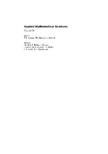 Averaging Methods In Nonlinear Dynamical Systems Second Edition Antman S S
