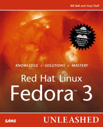 Red Hat Linux Fedora 3 Unleashed Billy Ball Hoyt Duff