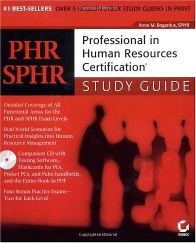 Phrsphr Professional In Human Resources Certification Study Guide Anne M Bogardus