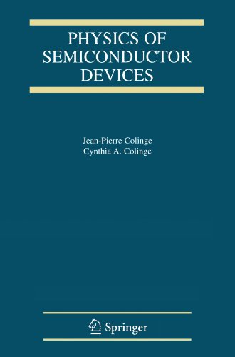 Physics Of Semiconductor Devices Hardcover Editon 2002 Jp Colinge