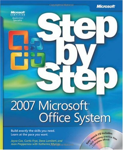 2007 Microsoft Office System Step By Step Online Training Solutions Inc