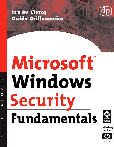 Microsoft Windows Security Fundamentals For Windows 2003 Sp1 And R2 1st De Clercg J