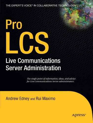 Pro Lcs Live Communications Server Administration Rui Maximo