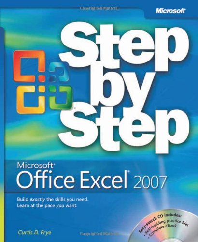 Microsoft Office Excel 2007 Step By Step Curtis Frye D