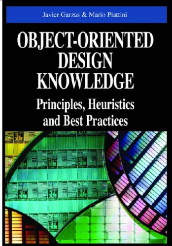 Objectoriented Design Knowledge Principles Heuristics And Best Practices Illustrated Edition Javier Garzs