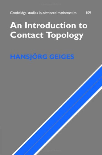 An Introduction To Contact Topology Hansjrg Geiges
