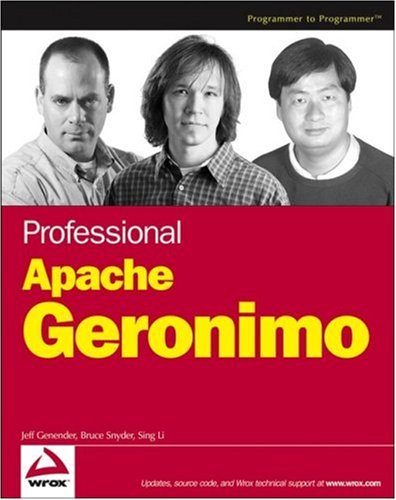Professional Apache Geronimo Jeff Genender Bruce Snyder Sing Li