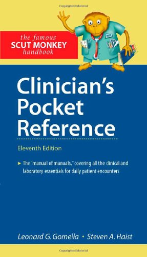Clinicians Pocket Reference 11th Edition Leonard Gomella Steven Haist