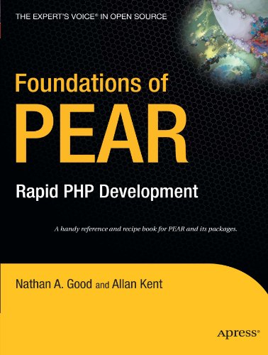 Foundations Of Pear Rapid Php Development Allan Kent Nathan A Good
