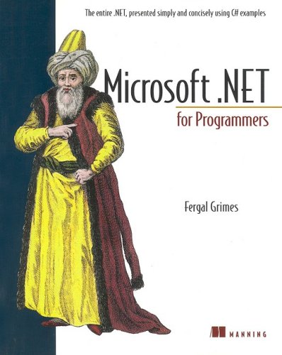 Microsoft Net For Programmers 1st Fergal Grimes