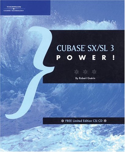 Cubase Sxsl 3 Power 1st Edition Robert Guerin