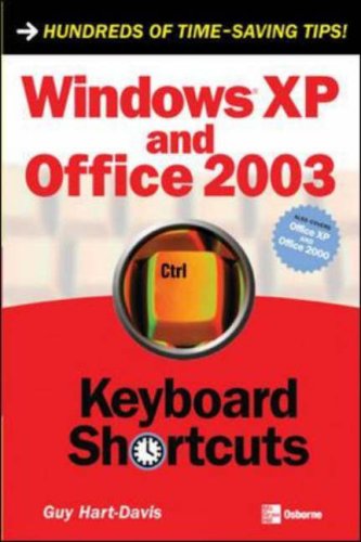 Windows Xp And Office 2003 Keyboard Shortcuts 1st Edition Guy Hartdavis