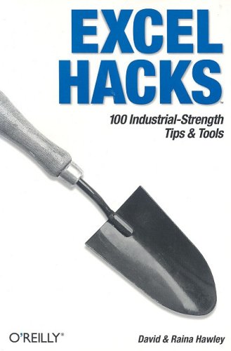 Excel Hacks 1st Ed Raina Hawley David Hawley