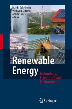 Renewable Energy Technology Economics And Environment Martin Kaltschmitt