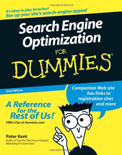 Search Engine Optimization For Dummies 2nd Ed Peter Kent