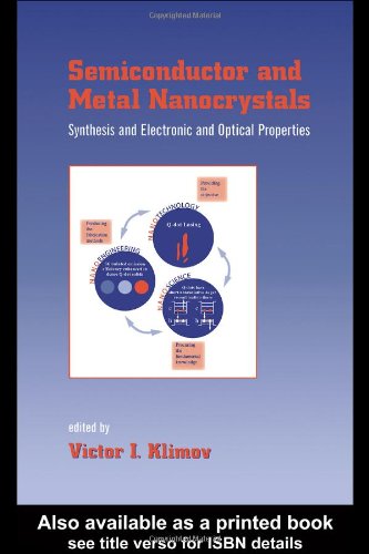 Semiconductor And Metal Nanocrystals Synthesis And Electronic And Optical Properties 1st Edition Victor I Klimov