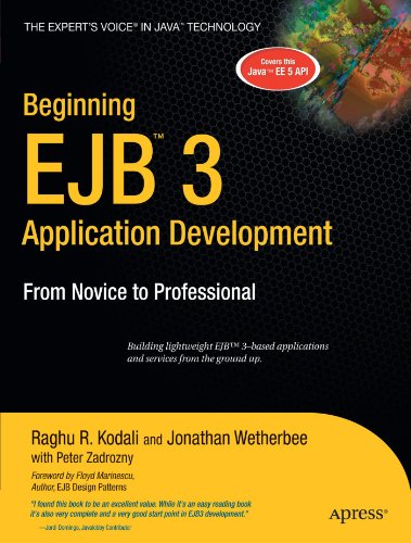 Beginning Ejb 3 Application Development From Novice To Professional 1st Edition Raghu R Kodali