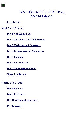 Teach Yourself C In 21 Days 5th Edition Jesse Liberty Bradley L Jones