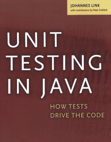 Unit Testing In Java How Tests Drive The Code 1st Edition Johannes Link