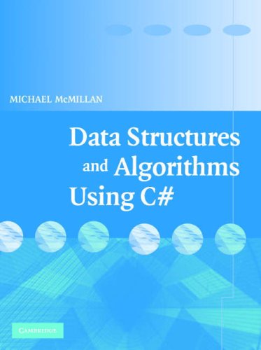Data Structures And Algorithms In C 1st Edition Michael Mcmillan