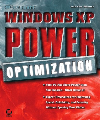 Microsoft Windows Xp Power Optimization John Paul Mueller