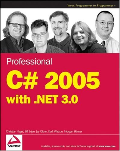 Professional C 2005 With Net 30 Illustrated Edition Christian Nagel