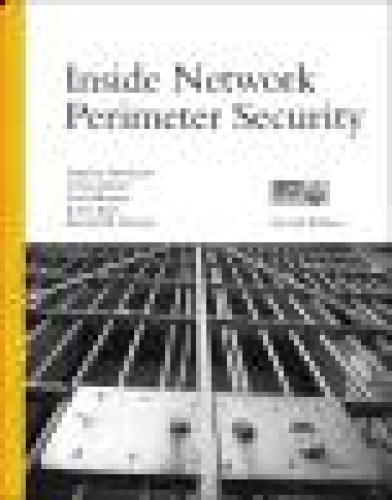 Inside Network Perimeter Security Stephen Northcutt Karen Frederick Scott Winters Lenny Zeltser Ronald W Ritc