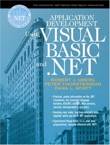 Application Development Using Visual Basic And Net Robert J Oberg