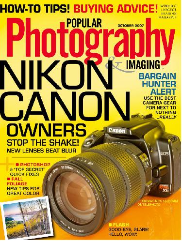 Popular Photography And Imaging October 2007 Various