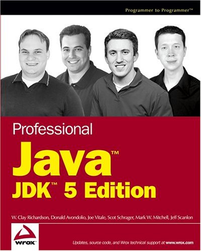 Professional Java Programming Jdk 5 5th Edition W Clay Richardson