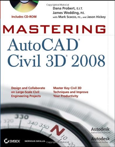 Mastering Autocad Civil 3d 2008 Dana Probert Eit James Wedding Pe