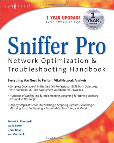 Sniffer Pro Network Optimization And Troubleshooting Handbook 1st Edition Robert J Shimonski