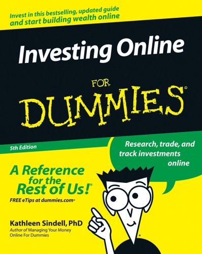 Investing Online For Dummies 5th Ed Kathleen Sindell
