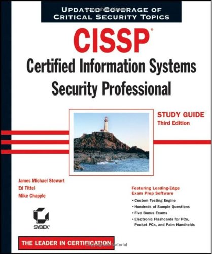 Cissp Certified Information Systems Security Professional Study Guide 3rd Edition James Michael Stewart