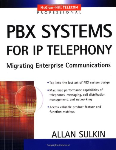 Pbx Systems For Ip Telephony 1st Edition Allan Sulkin